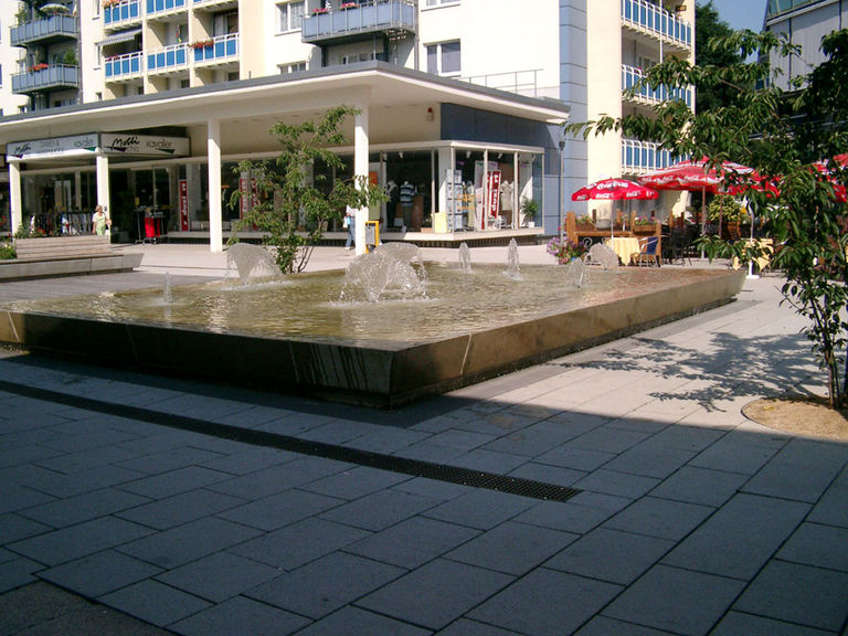 Brunnenanlage „Rosenhof“ in Chemnitz
