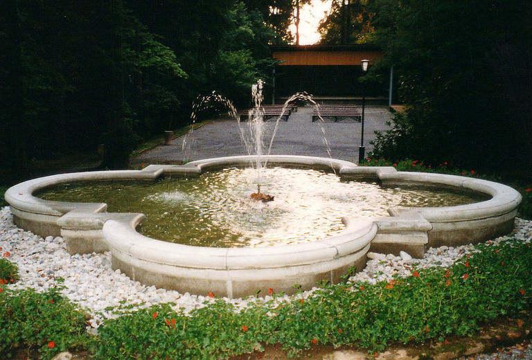 Brunnenanlage an der Waldbühne Augustusburg