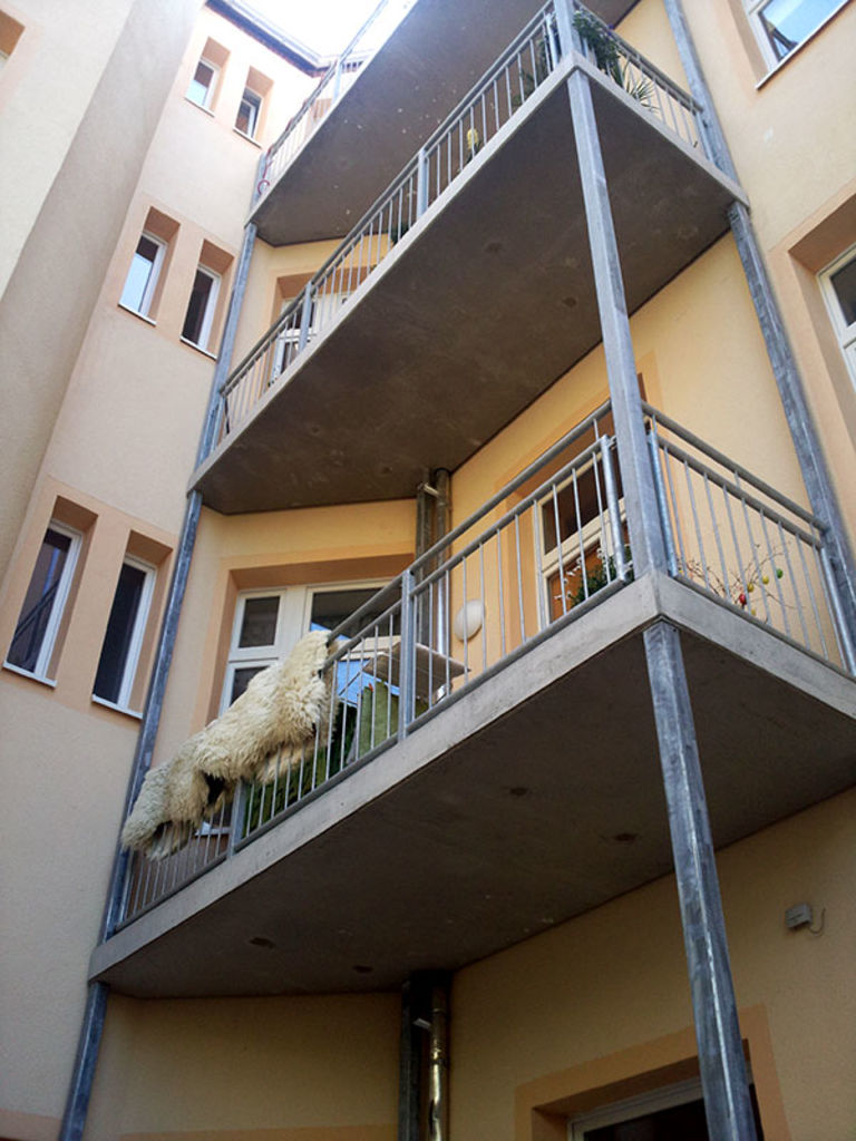 Balkonplatte für Mehrfamilienhaus